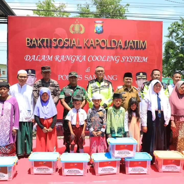 Siap Bersinergi: Dandim dan Kapolres Sampang Sambut Kapolda Jatim Patroli Harkamtibmas Jelang Pemilu 2024