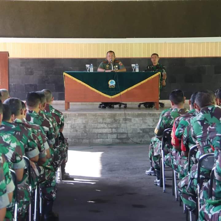 Dandim 0732/Sleman Berikan Pengarahan Kepada Anggotanya