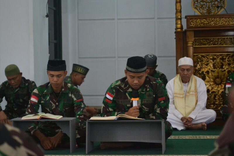 Kodim 1208/Sambas Gelar Peringatan Isra' Mi'raj Nabi Muhammad SAW Tahun 1445 H, 2024M