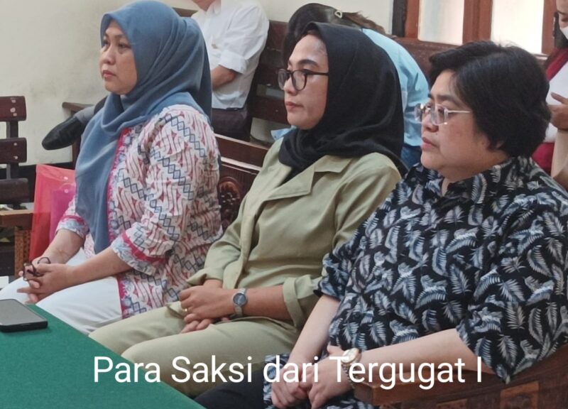 Para Saksi Menguatkan Ellen Sulistyo Diduga Wanprestasi
