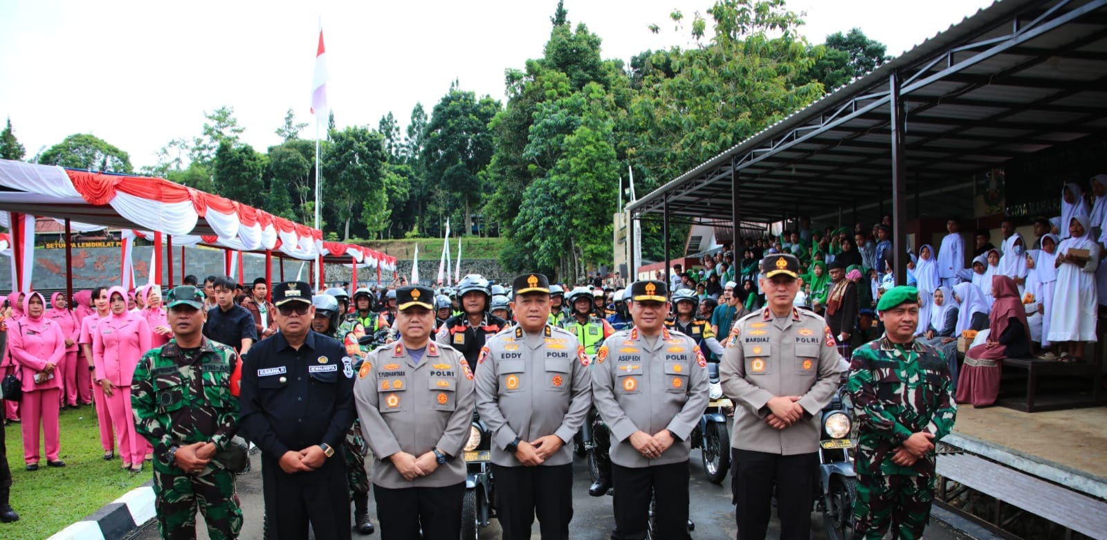 Gelar Baksos Polri Presisi Untuk Negeri di Sukabumi, Kaops NCS Polri: Jaga Persatuan dan Kesatuan