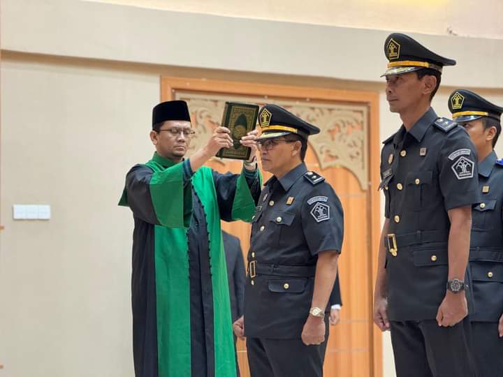 Kakanwil Lantik 23 Pejabat Administrasi dan Fungsional