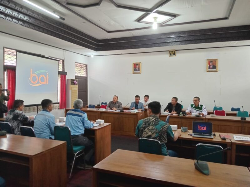 PT BAI DPRD Kabupaten Mempawah Minta Geransi Pengelolaan Limbah Oleh Perusahaan Yang Berpengalaman