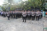 Karendal OPS Mantap Brata Kapuas 2024 Pimpin Apel Pengamanan Rapat Pleno Tingkat Provinsi Kalbar di Hari ke Dua