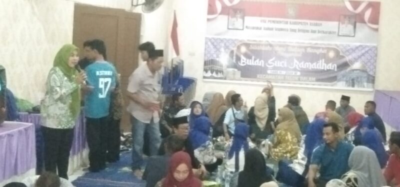 Sambut Bulan Suci Ramadhan 1445 H, Camat Teluk Dalam Mengadakan Kenduri.