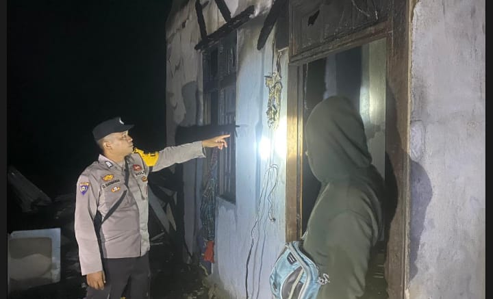 Polres Melawi Akan Melakukan Penyelidikan Lebih Lanjut Tentang Penyebab Kebakaran di Desa Bora