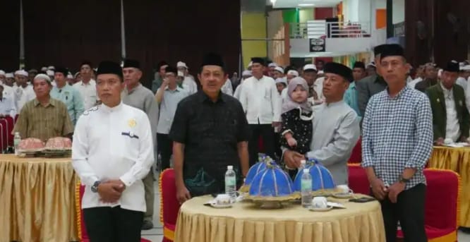 Assisten II Setda Kota Palopo, Ilham Hamid Hadiri Halal Bihalal Gaspar Aja