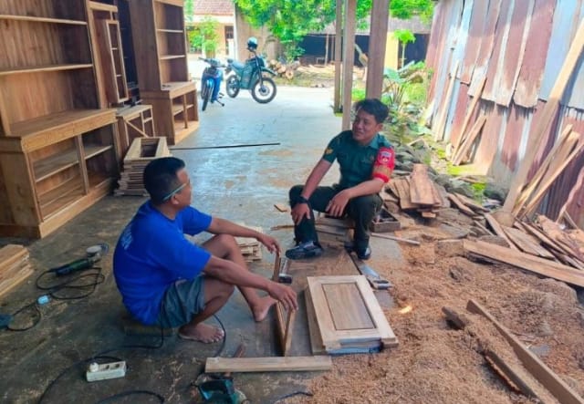 Optimalkan Deteksi Dini Bagi Apkowil, Babinsa Bina Jaring Teritorial