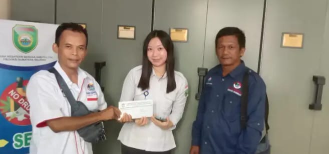 DPW IWO INDONESIA Sumatera Selatan Terima STL dari Kesbangpol Propinsi