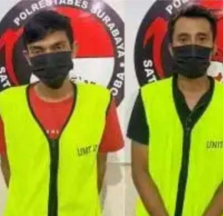 Dua warga Kecamatan Semampir Kota Surabaya berinisial B (37 tahun) dan M (26 tahun) ditangkap Satuan Reserse Narkoba Polrestabes Surabaya atas kasus penyalahgunaan narkotika.