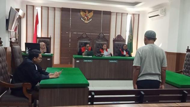 PN Sergai Eks Sekdes Pasar Baru Dijatuhi 1,6 Tahun Penjara Karna Pemalsuan Dokumen