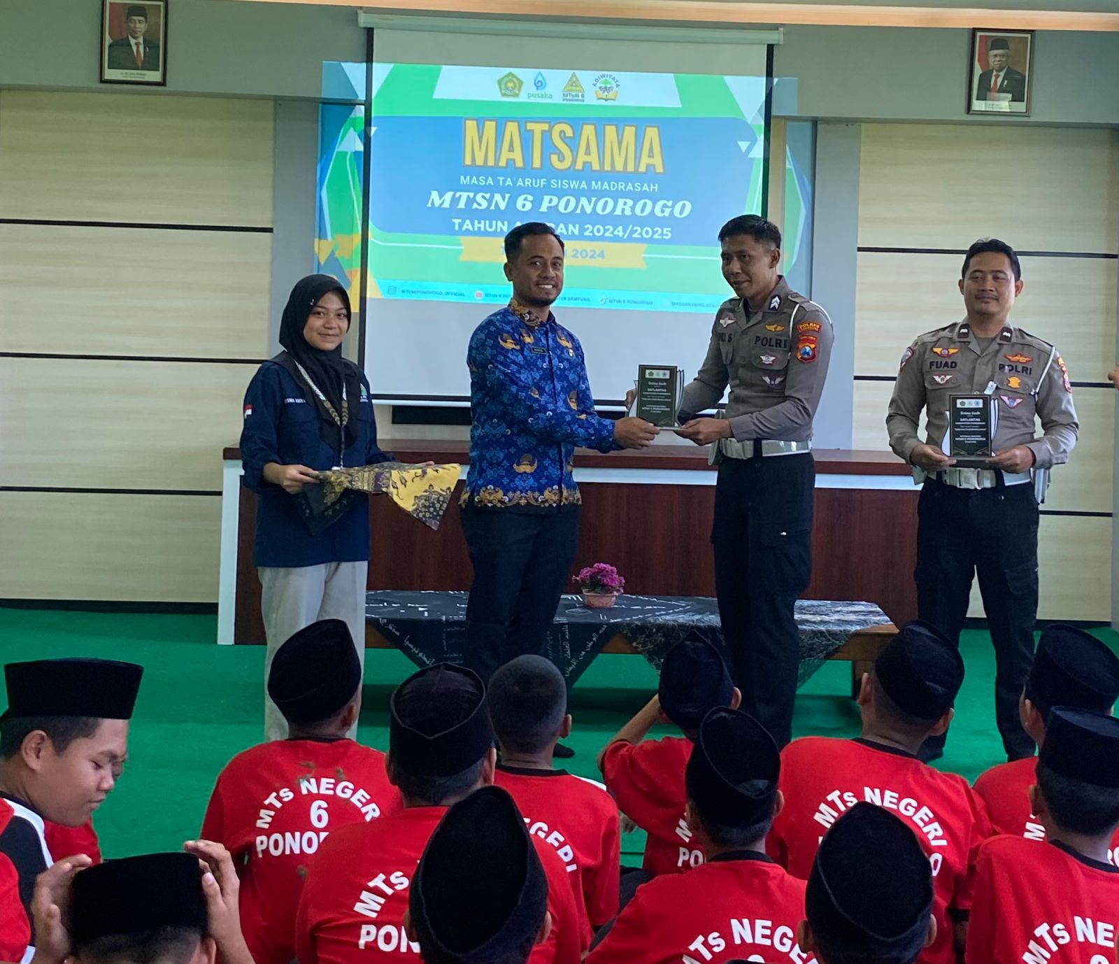 Program Mahameru Lantas, Polres Ponorogo Edukasi Pelajar Tertib Berlalulintas
