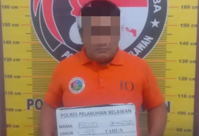 Sat Narkoba Polres Pelabuhan Belawan Tangkap Pengedar Narkoba di Uni Kampung Belawan