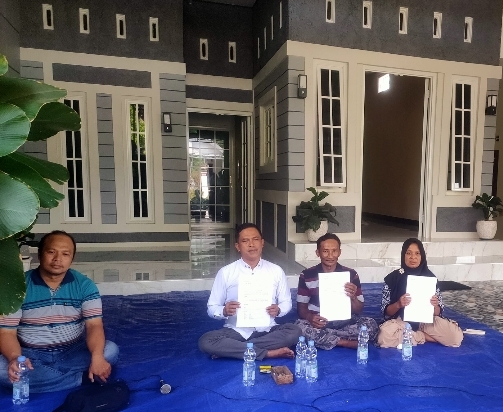 Ketua LBH Djawa Dwipa Dampingi Petani Korban Permainan Fidusia, Guna Mencari Keadilan