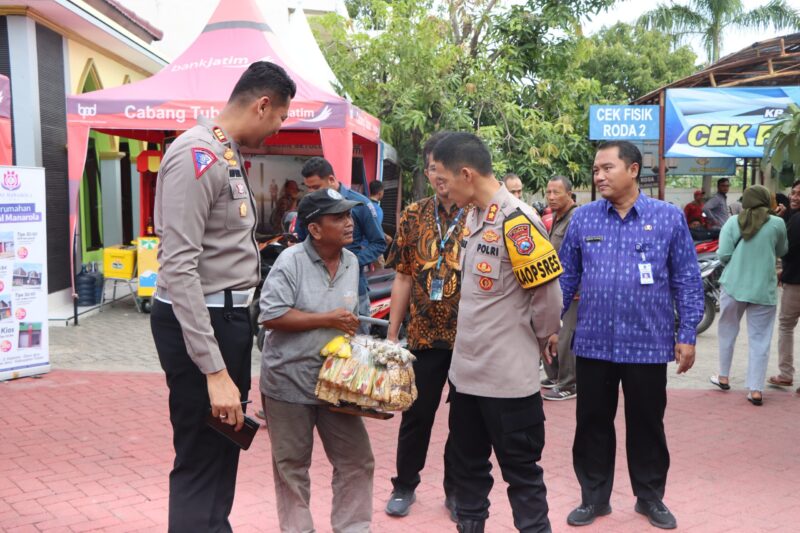 Kapolres Tuban Pastikan Masyarakat Mendapat Pelayanan Sesuai Prosedur