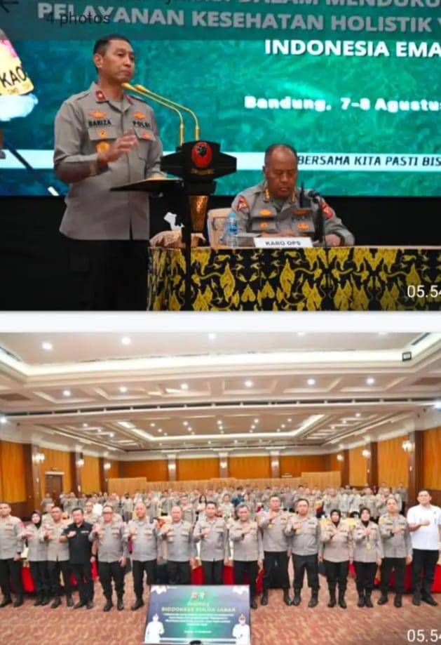 Wakapolda Jabar Buka Rapat Kerja Tekhnis Bid Dokkes Polda Jabar T.A 2024