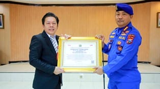 Ditpolairud Polda Jatim Raih Penghargaan 