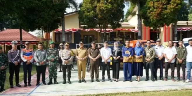 Pj. Walikota H. LusaptaYudha Kunia Hadiri Persiapan Pengamanan Pilkada Tahun 2024 Di Polres Pagaralam