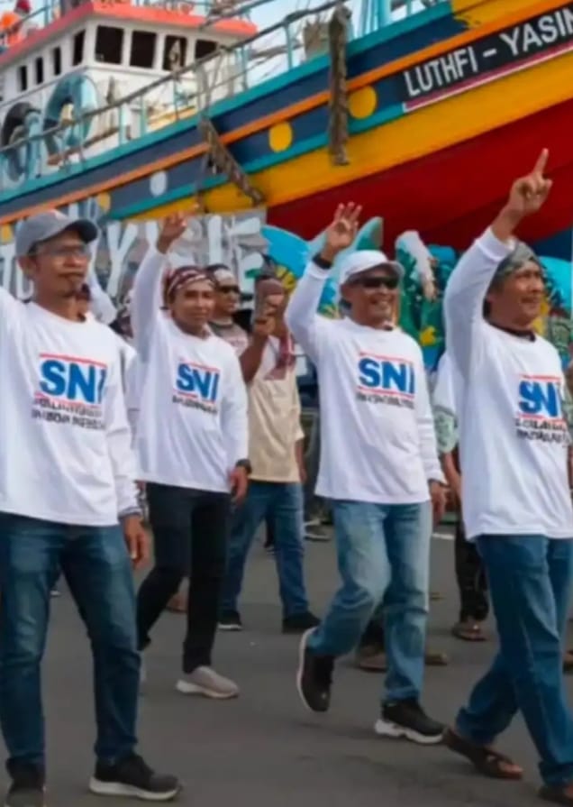 Solidaritas Nelayan Indonesia Mendukung Ahmad Luthfi Memimpin Jawa Tengah.