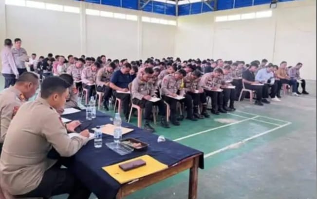Biro SDM Polda Lampung Gelar Tes Psikologi Berkala Personel Polres Way Kanan