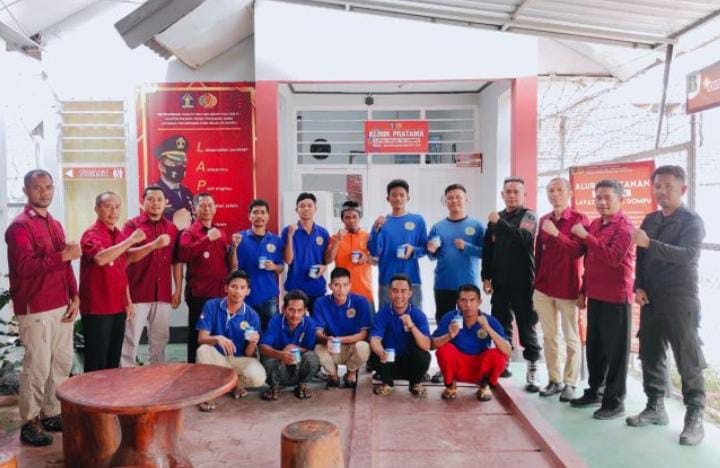 Zero Narkou Pas Dompu Gelar Tes Urine Warga Binaan