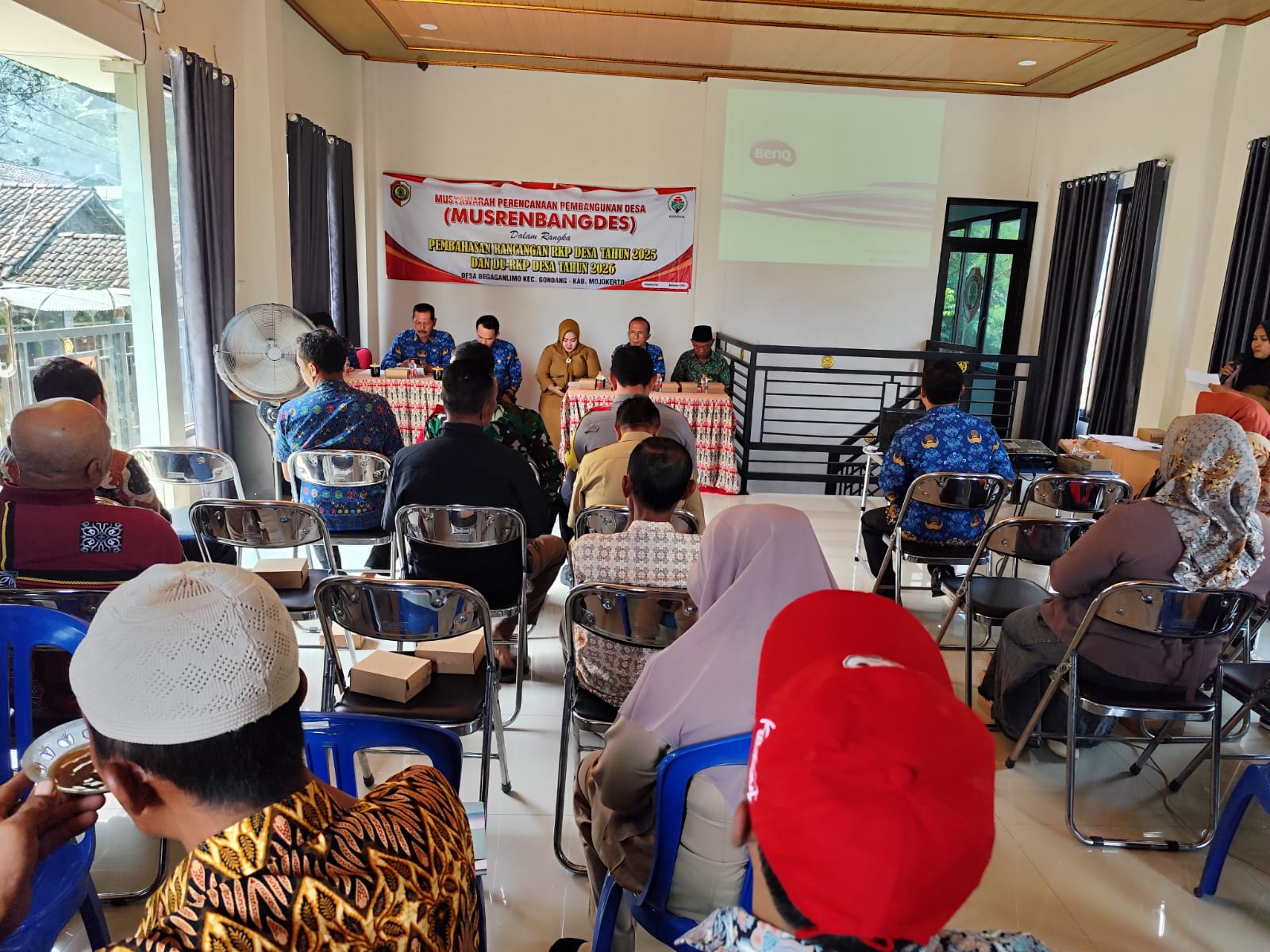 Pemerintah Desa Begaganlimo Adakan Musyawarah Perencanaan Pembangunan Desa (Musrenbang) untuk RKP Desa 2025 dan DU-RKP Desa 2026