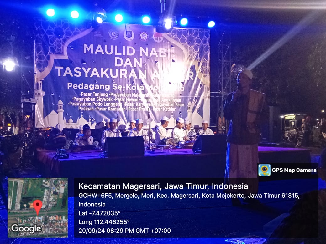 Sambutan Tokoh Masyarakat pada Acara Tasyakuran Akbar dan Peringatan Maulid Nabi