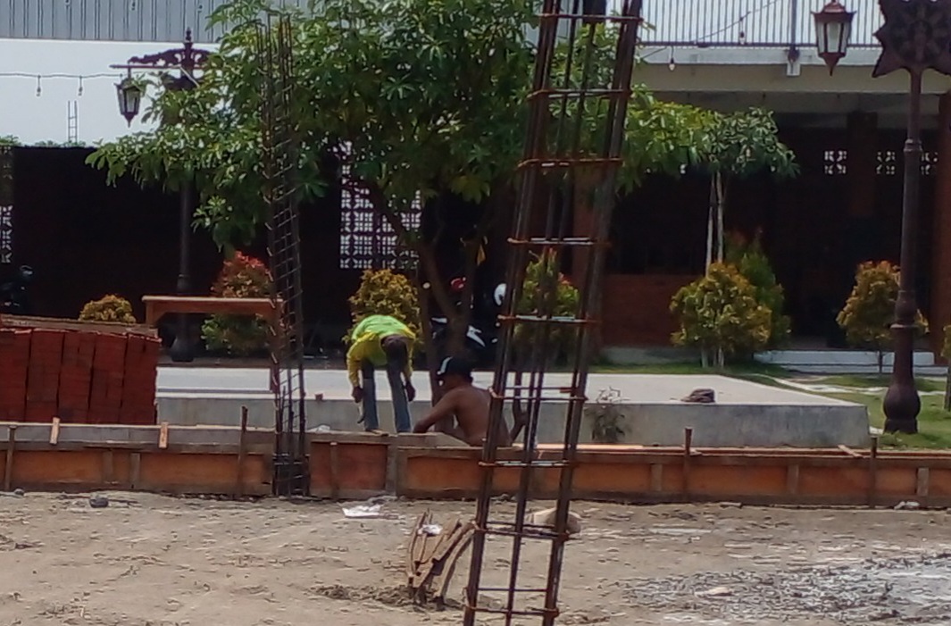 Kepala Desa Sidorejo Lanjutkan Pembangunan Ruang Terbuka Hijau (RTH)