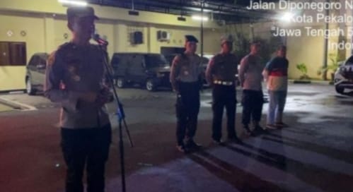 Cegah Gangguan Kamtibmas, Polres Pekalongan Kota Gelar Patroli Skala Besar
