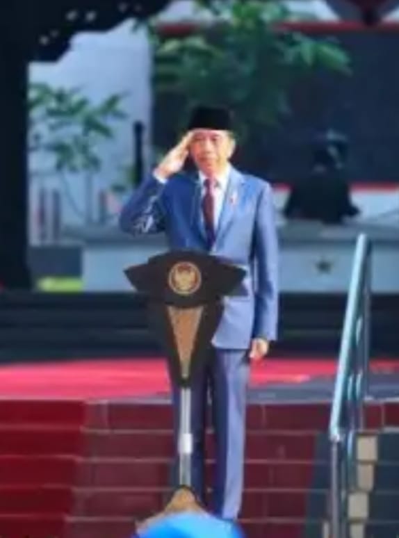 Presiden Jokowi Pimpin Upacara Hari Kesaktian Pancasila di Lubang Buaya, Kapolri Turut Mendampingi
