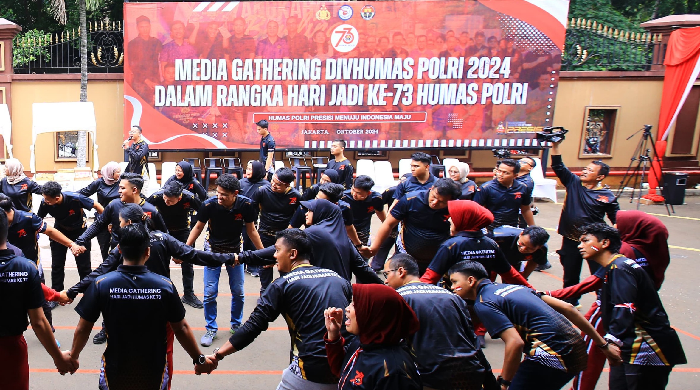 Sambut Hari Jadi ke-73 Humas Polri dengan Media Gathering, Irjen Sandi: Jurnalis Mitra Strategis dalam Harkamtibmas