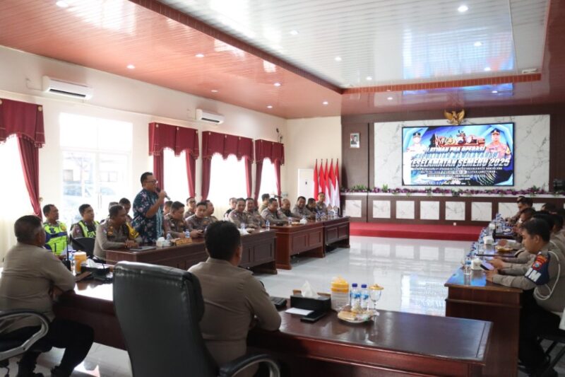 Tingkatkan Kesiapan Anggota, Polres Mojokerto Kota Gelar Latihan Jelang Ops Keselamatan Semeru 2025