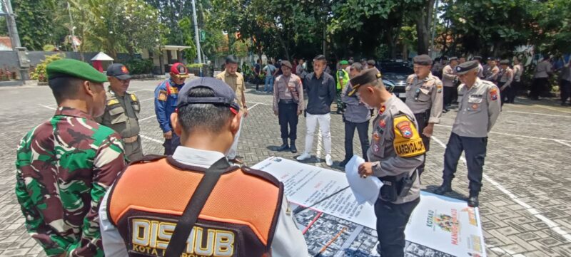 Polres Probolinggo Kota Siapkan Personel Amankan Rapat Pleno Penetapan Paslon Walikota Terpilih