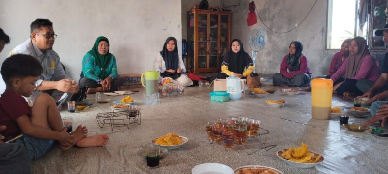 Personel Kodim 1009/Tla Hadiri Rapat Koordinasi Brigade Pangan Pemuda Mandiri Sejahtera Desa Maluka Baulin