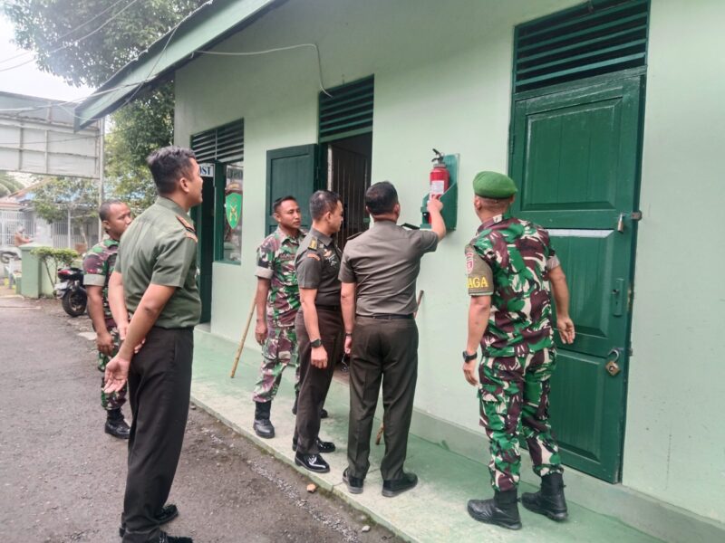 Kodim 1002/HST Terima Kunjungan Kerja Tim Pengawasan Dan Pemeriksaan Audit Itdam VI/Mulawarman