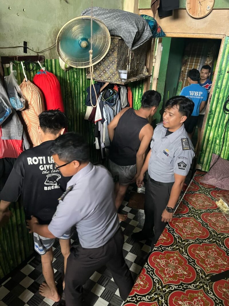 Lapas Narkotika Pangkalpinang Geledah Blok Diponegoro, Barang Terlarang Disita