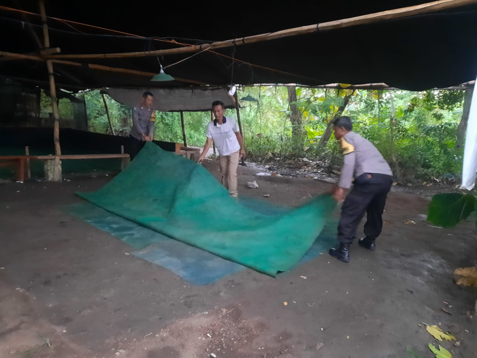 Berantas Perjudian Polisi Bongkar Arena Sabung Ayam di Nganjuk