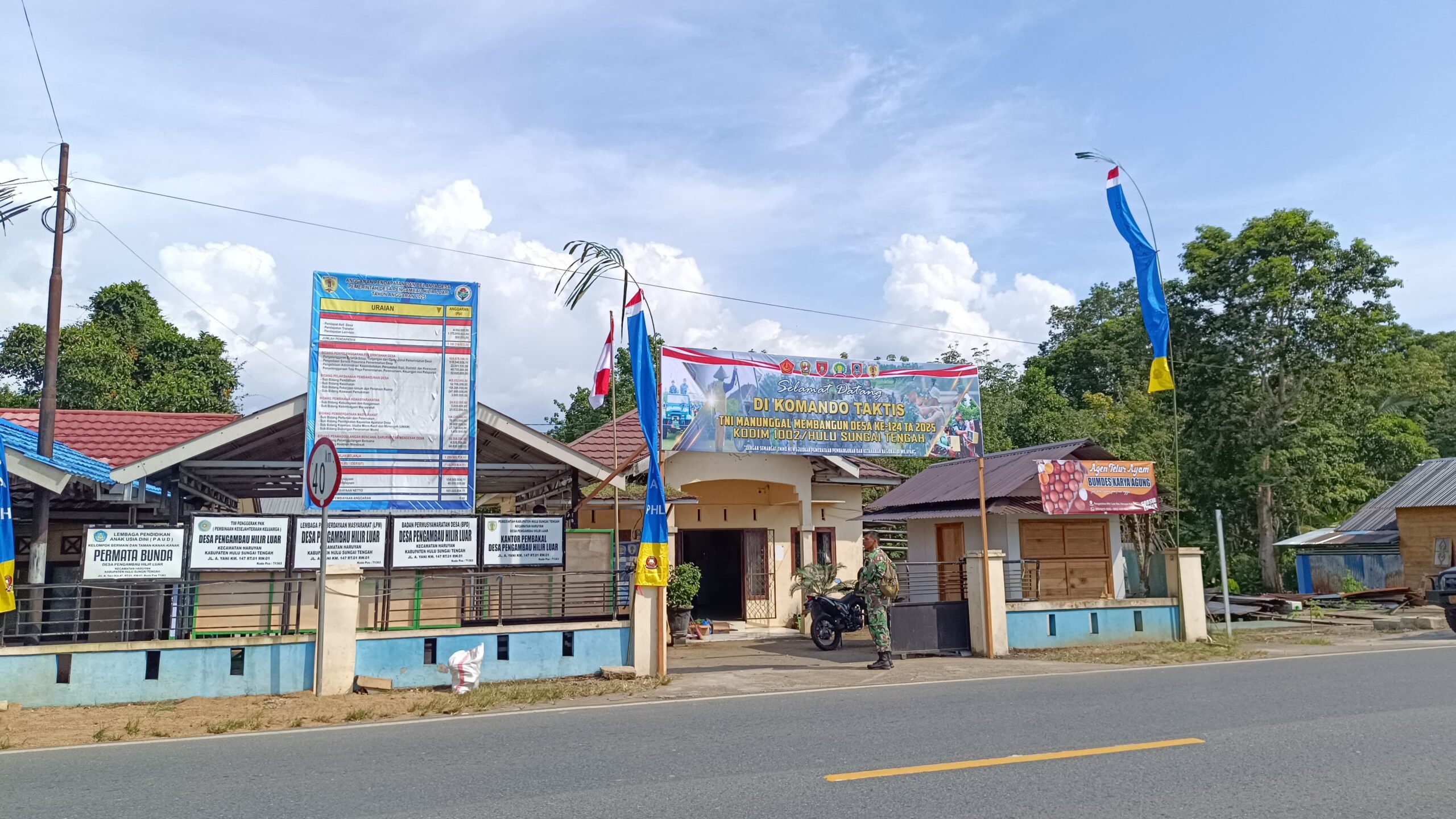 Kodim 1002/HST Pastikan Kesiapan Pembukaan TMMD ke-124