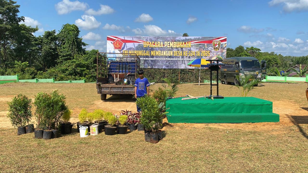 Penyelenggaraan Upacara Pembukaan TMMD Ke-124 Kodim 1009/Tanah Laut Siap Dilaksanakan