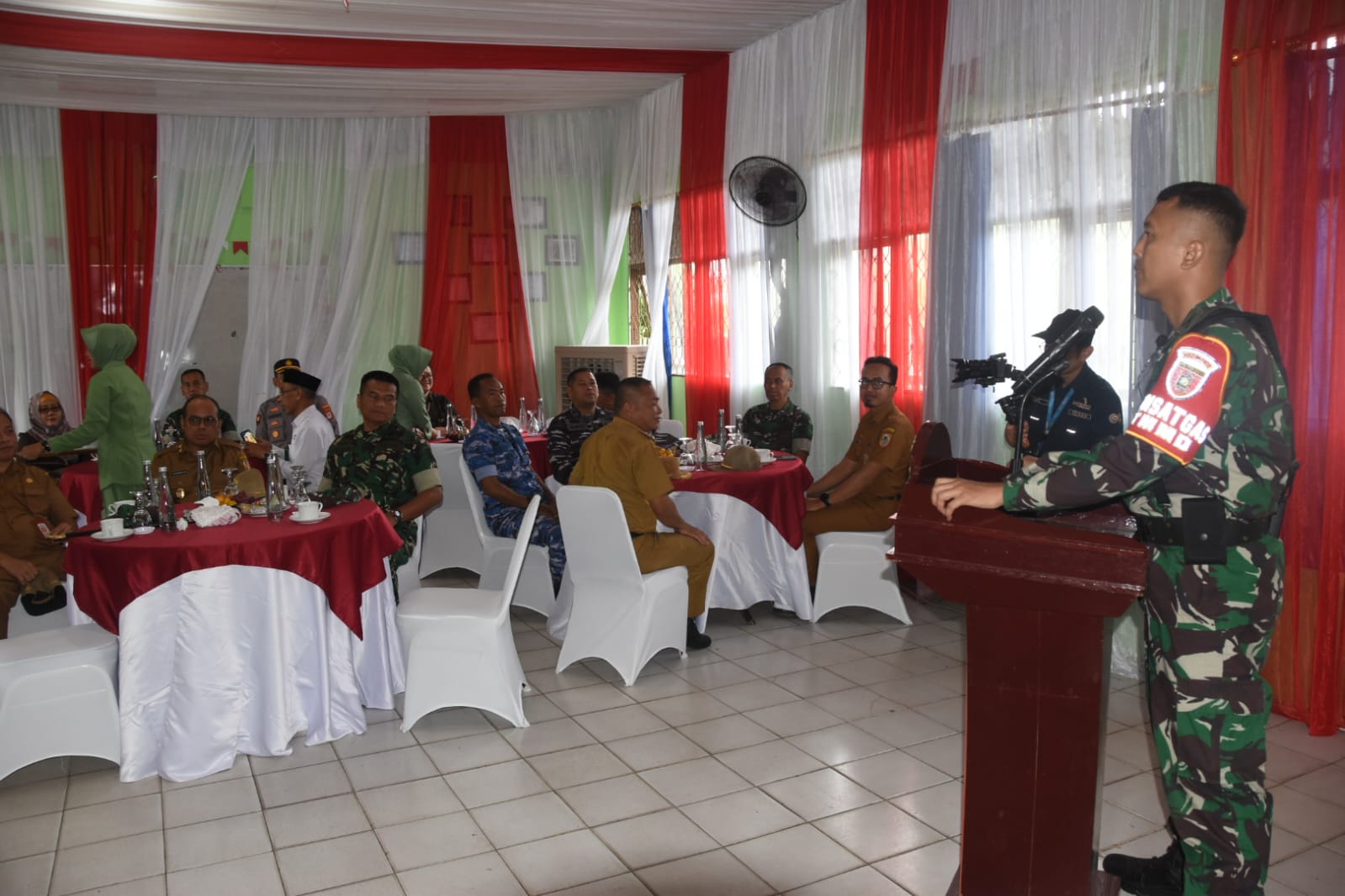 TNI Manunggal Membangun Desa (TMMD) ke-124 Tahun 2025 Fokus di Desa Pengambau Hilir Luar, HST