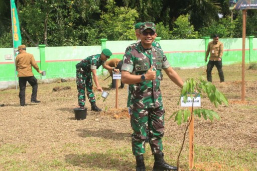 TMMD Ke-124 Kodim 1009 Tanah Laut Menjadi Momentum Bersejarah Bagi Masyarakat Desa Gunung Melati