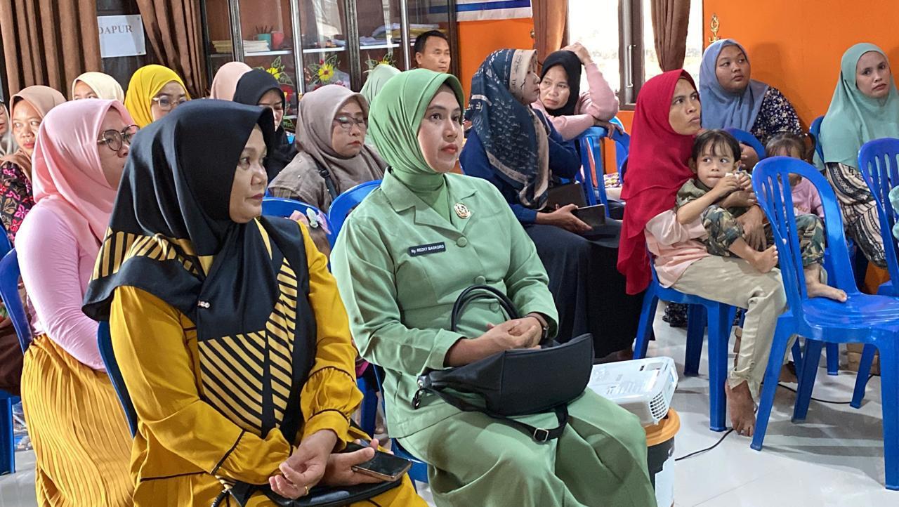 Sasaran Non Fisik Kembali Satgas TMMD Ke-124 Kodim 1009/Tanah Laut Gelar Penyuluhan Stunting