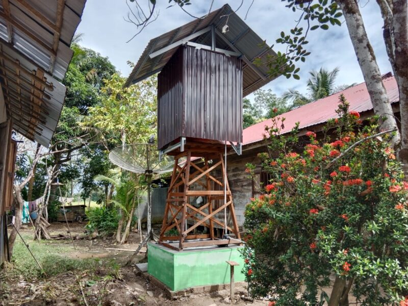 Pembangunan Sumur Bor Program TMMD, ke-124 Kodim 1002/Hulu Sungai Tengah di Pengambau Hilir Luar Capai Progres Signifikan