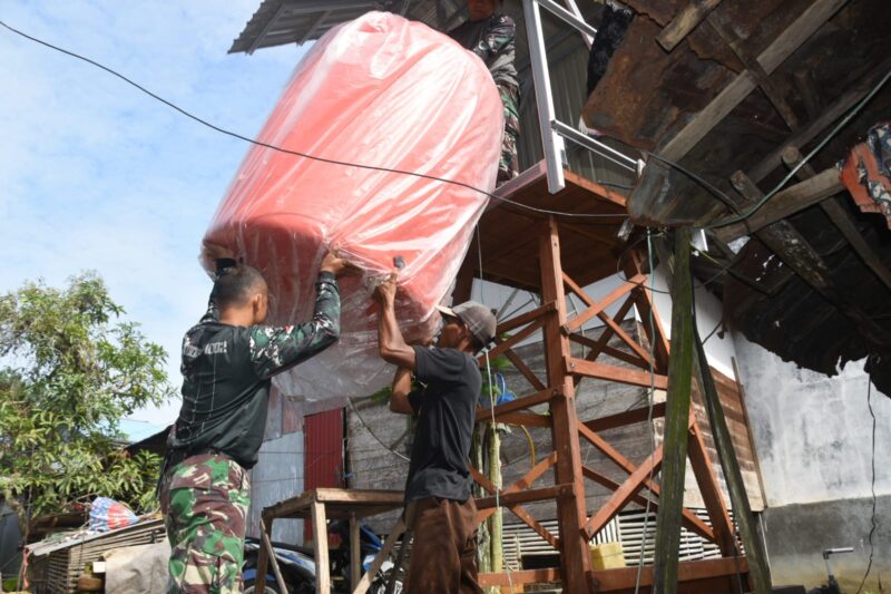 Hampir Rampung, Progres TMMD ke-124 Kodim 1002/HST Terus Dikebut Jelang Penutupan