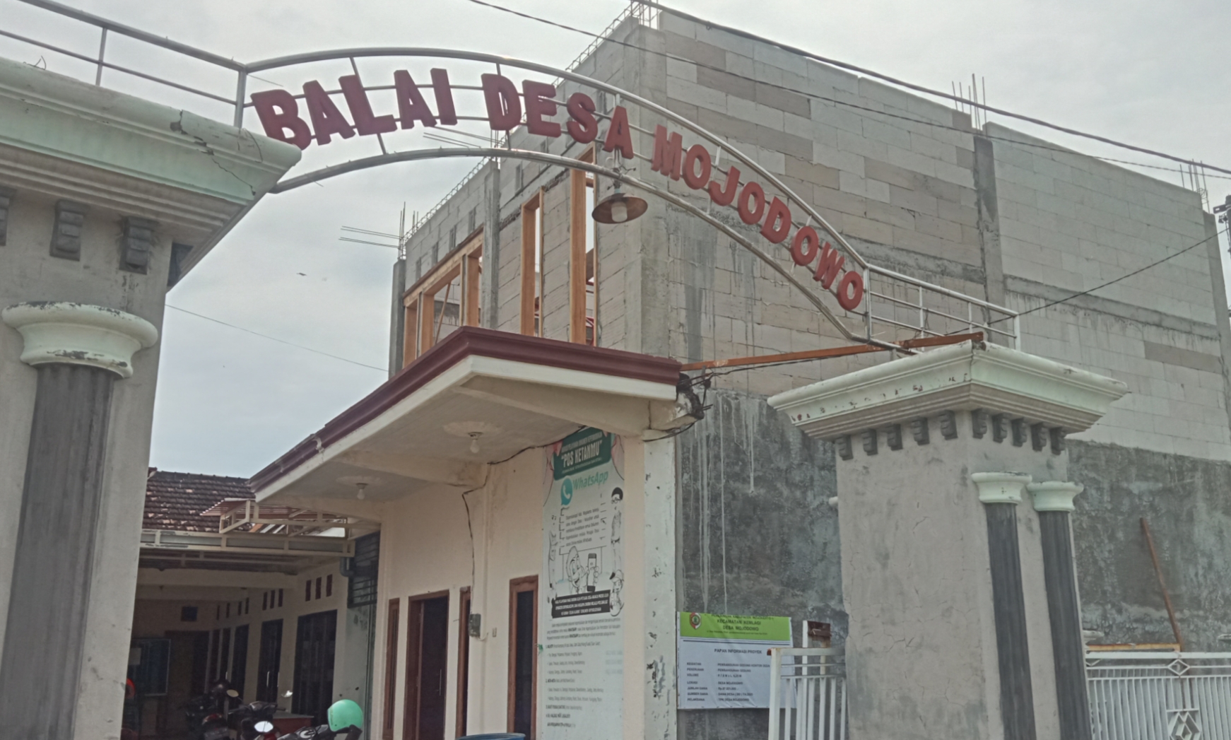 Desa Mojodowo Bangun Gedung Kantor Baru, Tingkatkan Pelayanan Masyarakat