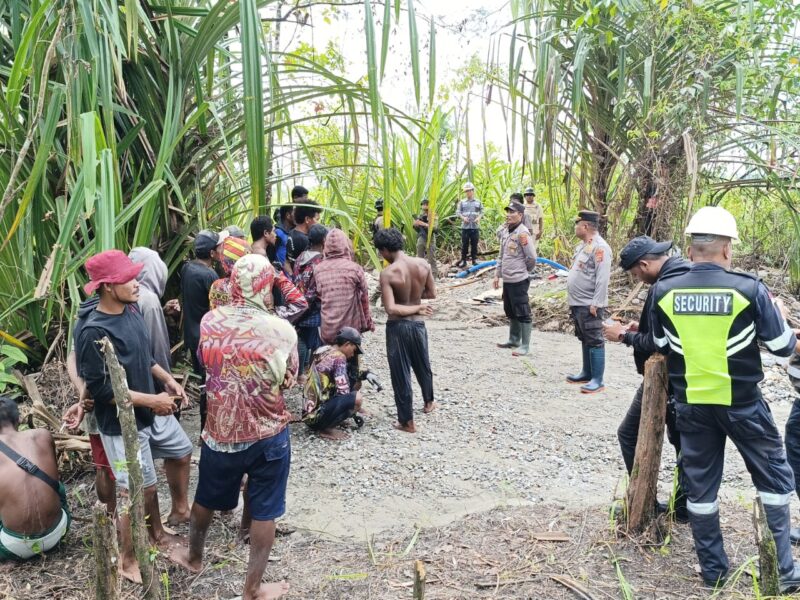 SATGAS PAM OBVITNAS PT FREEPORT INDONESIA YONIF 611/AWANG LONG, LAKSANAKAN PATROLI GABUNGAN DI SEKTOR TANGGUL BARAT