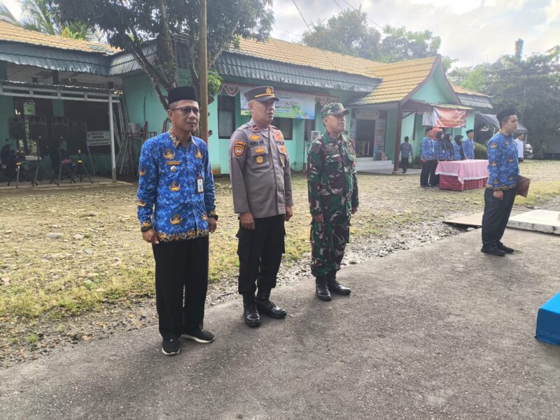 Upacara Hari Kesadaran Nasional di Pugaan, Babinsa dan Unsur Forkopimcam Tunjukkan Soliditas