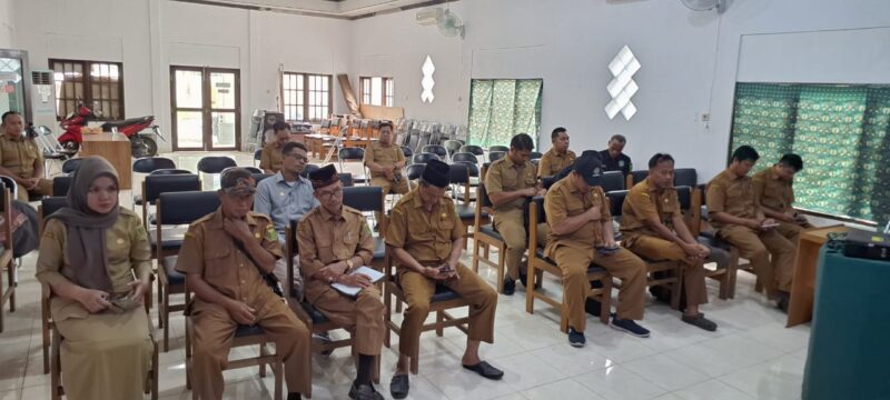 Bersinergi untuk Negeri, Babinsa Hadiri Rapat Koordinasi Peringatan HUT RI dan Pembangunan RTH