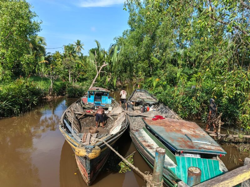 Satgas TMMD ke-125 Kodim 1007/Banjarmasin Terima Material Pendukung Pembangunan