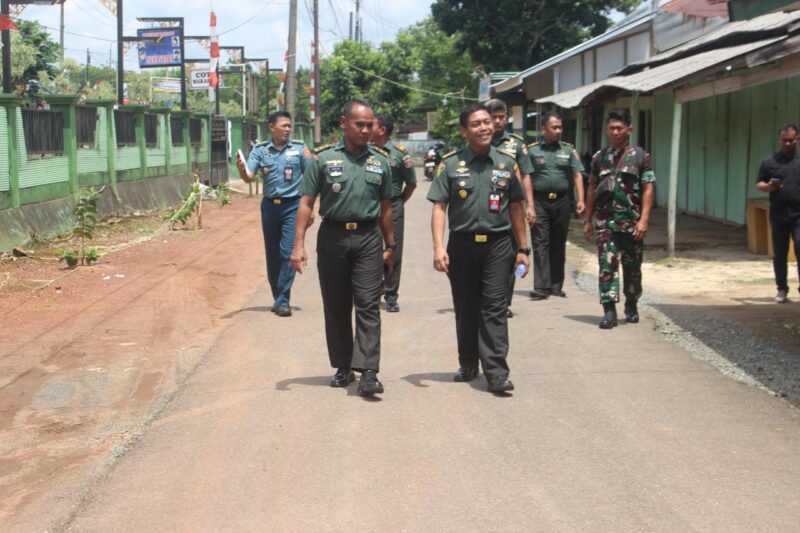 Kodim 1009/Tanah Laut Menerima Kunjungan Tim Satgas Manset Kementerian Pertahanan Republik Indonesia